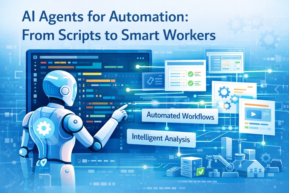 AI Agents for Automation: From Scripts to Smart Workers