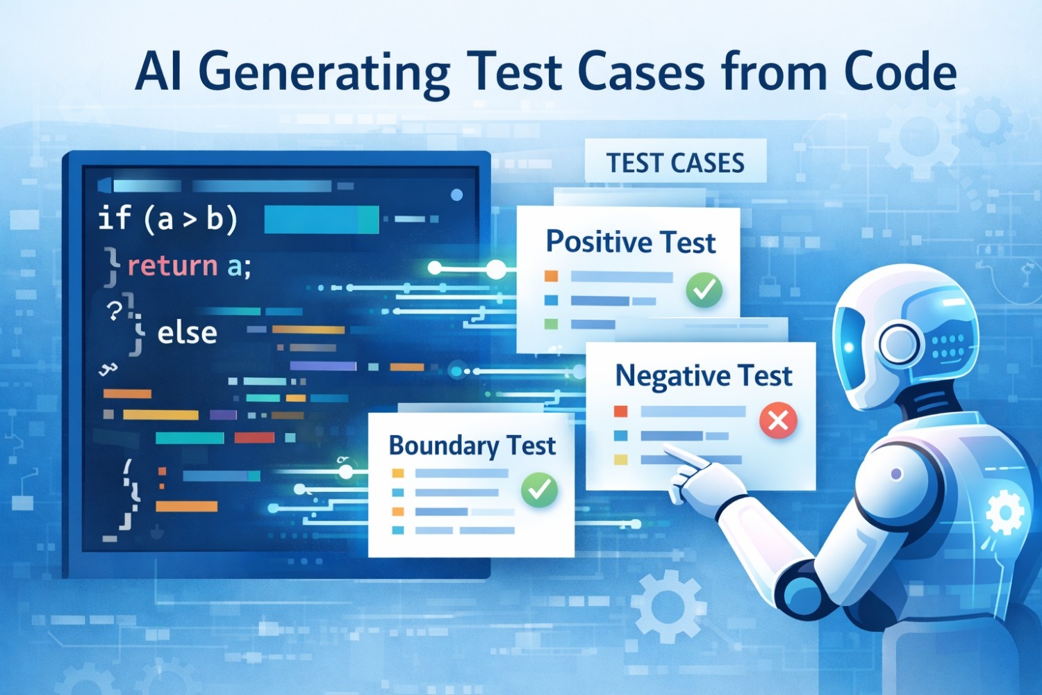 AI Agents for Generating Test Cases by Reading Code Logic
