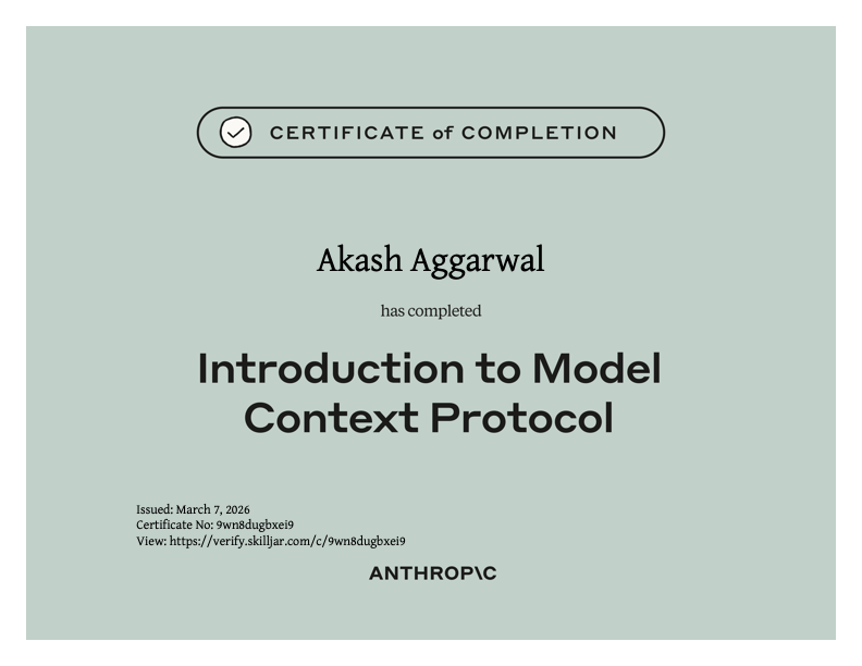 Introduction to Model context Protocol